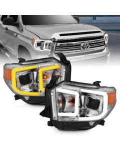 Anzo USA Projector Headlight Set Toyota Tundra 2014-2017- ANZO-111415