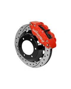 Wilwood Forged Narrow Cross Slotted Superlite 6R 12.88 inch Big Brake Kit Toyota Tacoma 05-16- WILW-140-14577-DR