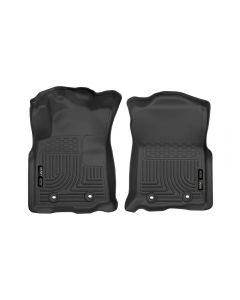 Husky Liners Automatic Transmission Front Floor Liners Black Toyota Tacoma 2018+- HUSK-13971