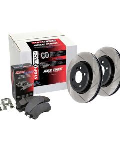 StopTech Street Axle Pack Slotted 4 Wheel Lexus IS250 Front and Rear 2014-2015 2.5L V6- 934.44083