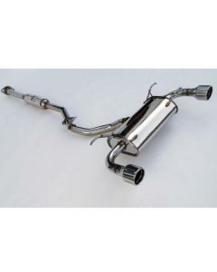 Invidia Subaru BRZ / Scion FRS Q300 w/ Rolled SS Tips Cat- Back Exhaust - HS12SSTG3S
