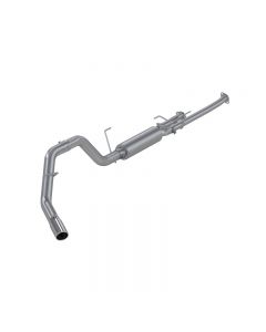 MBRP Catback Exhaust System Single Side T304 Stainless Steel For 09-20 Toyota Tundra 5.7L, EC-Std. and SB/Crew Cab/Short Bed- S5314304