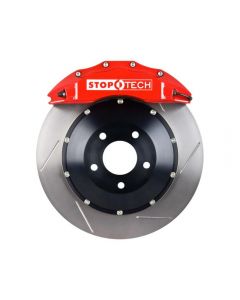 StopTech Big Brake Kit Black Caliper Drilled Two-Piece Rotor Front Lexus IS250 Front 2014-2015- 83.F15.6700.71