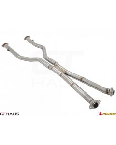 GTHAUS Catback LSR pipe (Front + Mid Section) (SUS) for Lexus GS-F