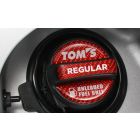 TOM'S Racing Fuel Cap Garnish Sticker Regular Octane / Red Color - TMS-77315-TS001-R2